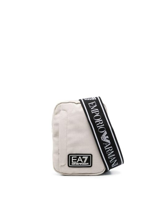 EA7 Logo Crossbody Bag in White for Men Lyst