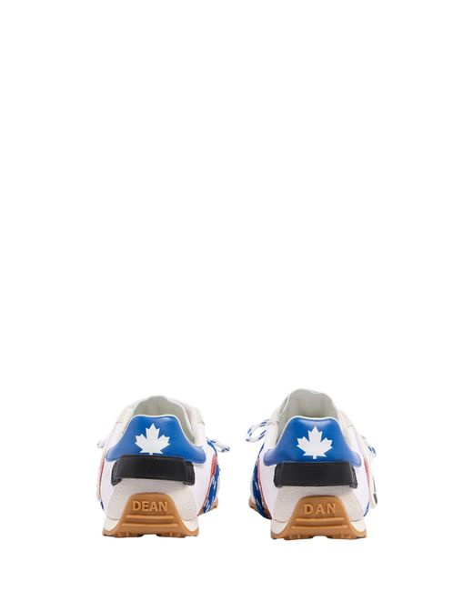 DSquared² White Dc-642 Sneakers for men