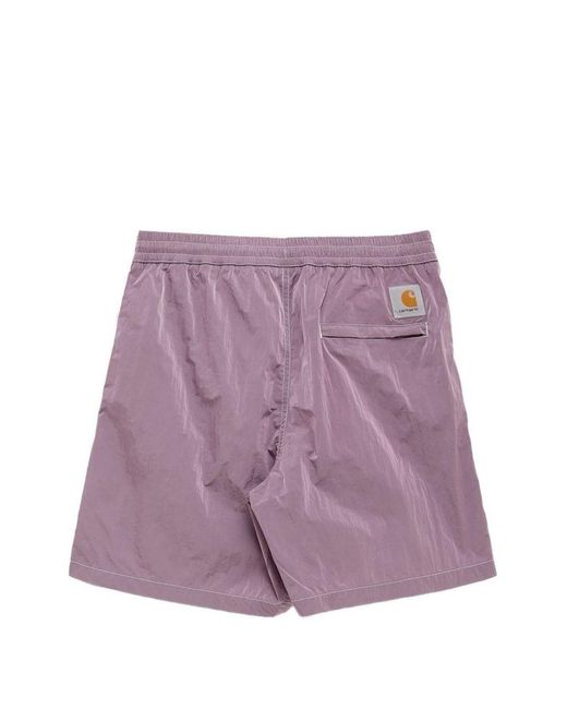 Carhartt Purple Swim Shorts for men