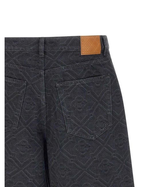 Casablanca Blue Denim Shorts for men