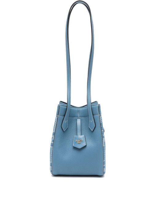 Secchiello Origami Mini di Fendi in Blue