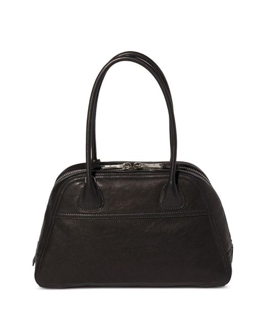 Miu Miu Black Vivant Nappa Leather Bag