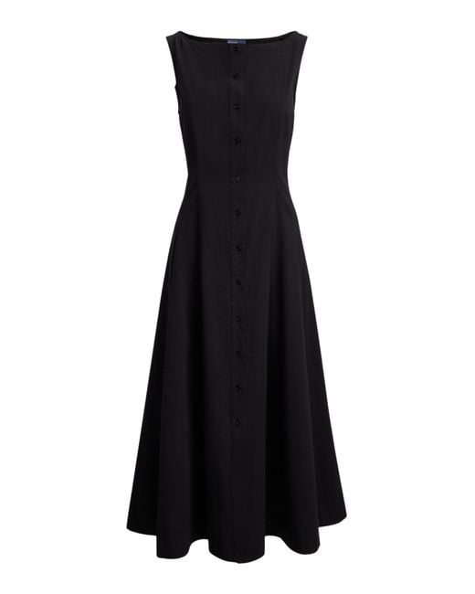 Ralph Lauren Black Paneled Dress