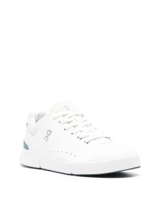 On Shoes White The Roger Panelled-design Sneakers for men