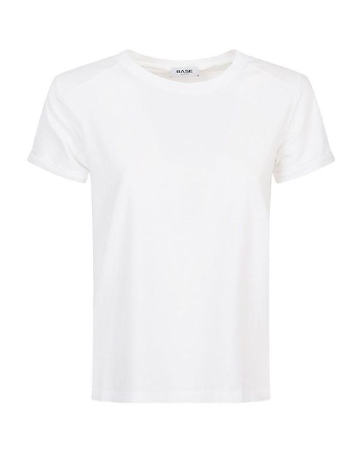 Base London White Cotton T-Shirt