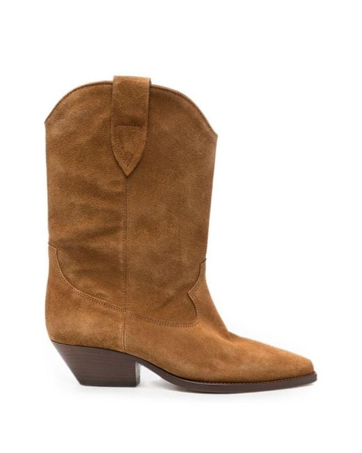 Isabel Marant Brown Duerto Leather Boots