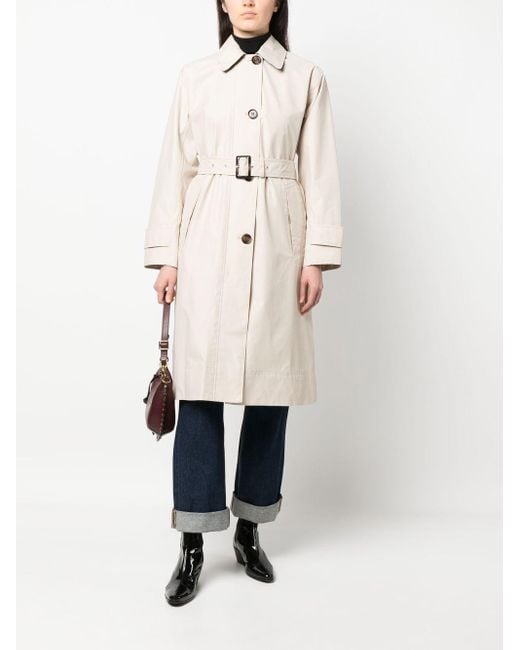 Trench Somerland monopetto di Barbour in Natural