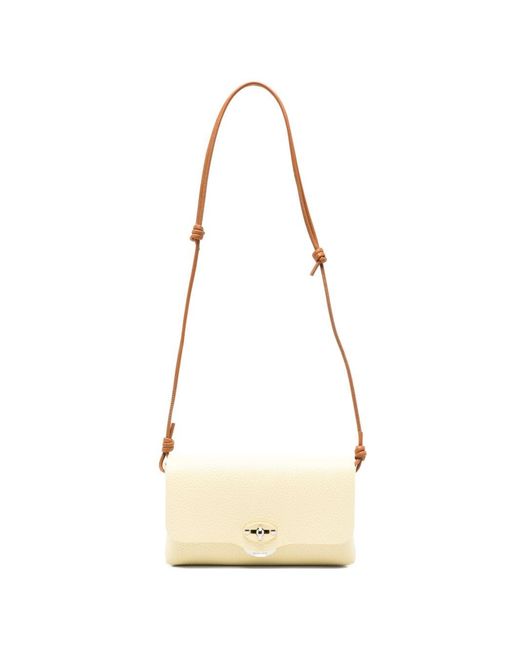 Zanellato Natural Lettera Daily Leather Clutch