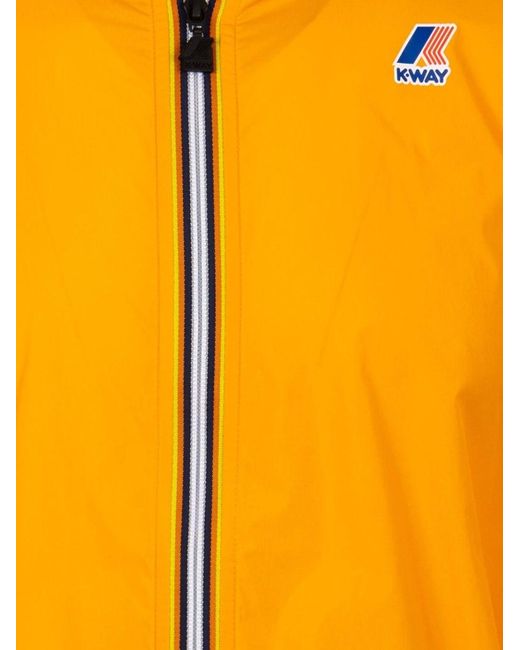 K-Way Orange Le Vrai 0.4 Jacket for men