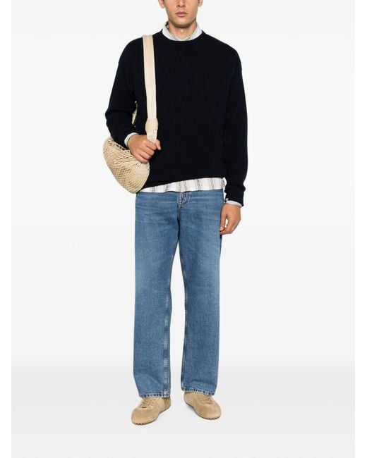 Extreme Cashmere Black Cashmere Crewneck Sweater