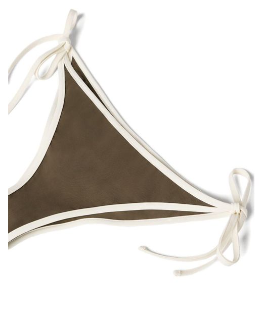 Brunello Cucinelli Green Bikini Bottom