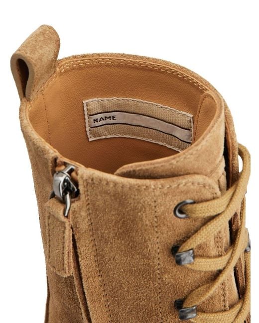 Tod's Brown Gommino Leather Laced Boots