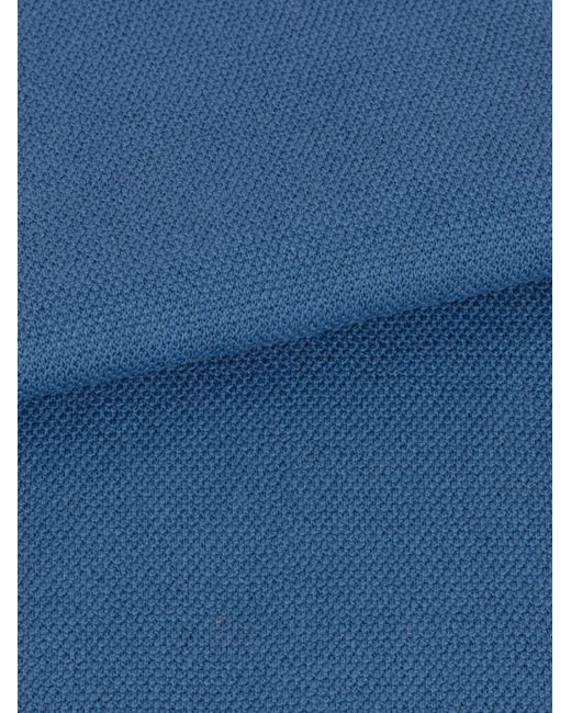 John Smedley Blue Polo Roth for men
