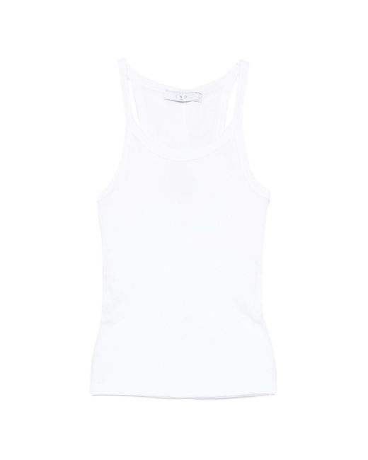 IRO White Palisso Cotton Tank Top