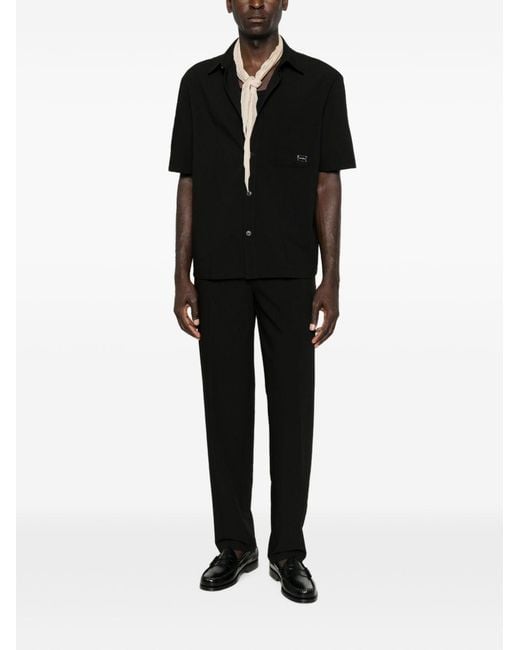 Emporio Armani Black Chino Trousers for men
