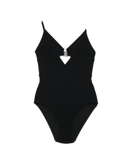 Zimmermann Black Roselight Swimsuit
