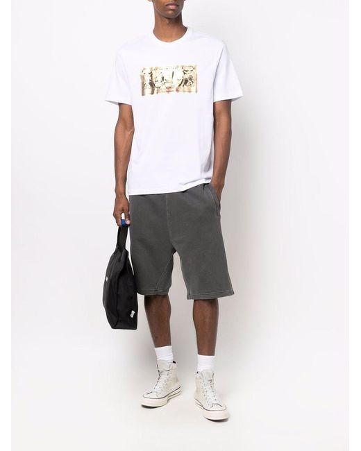 Carhartt Gray Sweat Shorts for men