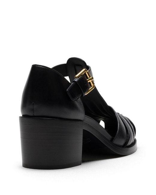 Church's Black Kelsey Leather Sandals