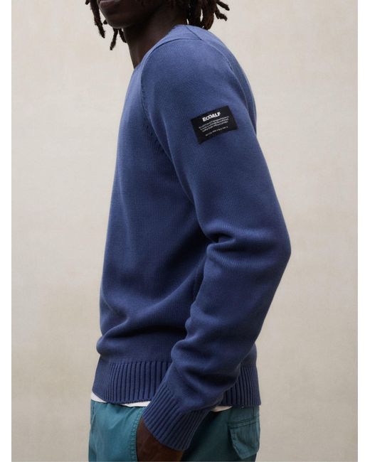 Ecoalf Blue Tail Sweater for men