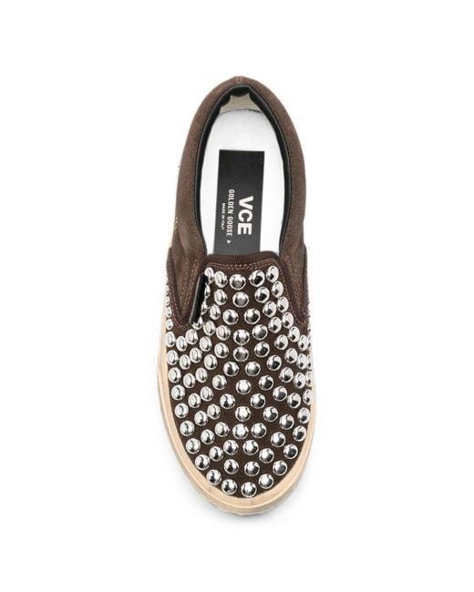 Golden Goose Deluxe Brand White Vce Leather Slip On
