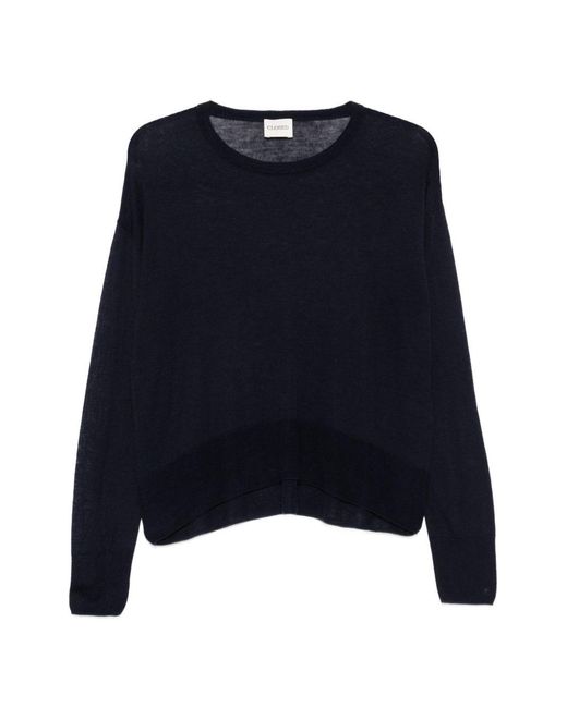 Closed Blue Wool Crewneck Sweater