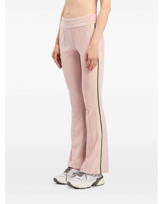 Palm Angels Pink Chenille Track Pants
