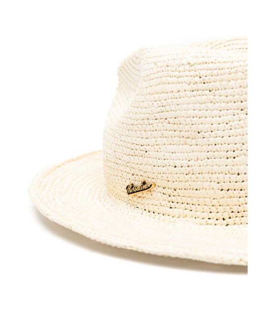 Borsalino Natural Clochard Panama Crochet Hat for men