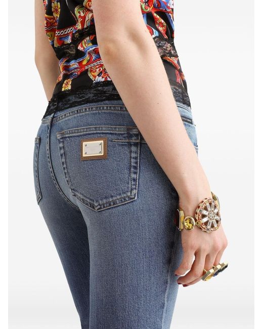 Dolce & Gabbana Blue Denim Cotton Jeans