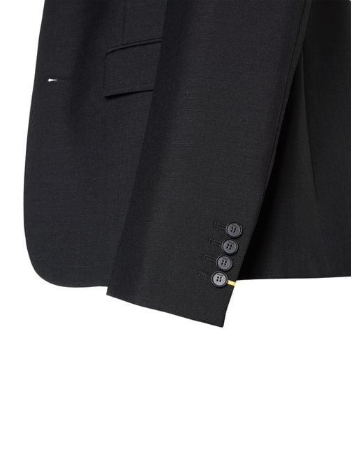 Fendi Black Wool Jacket for men