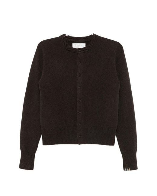 Extreme Cashmere Black Cashmere Cardigan