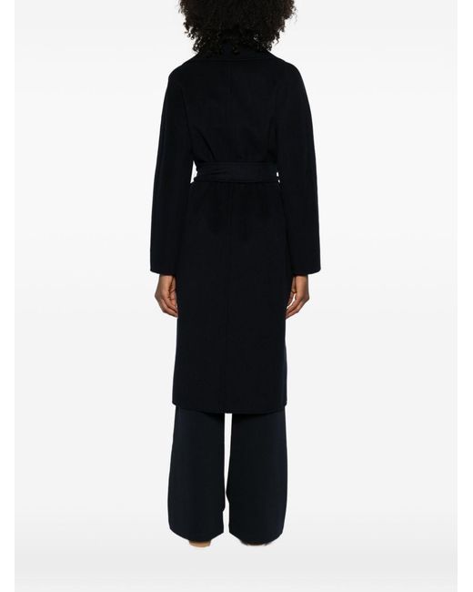Max Mara Black Wool Long Coat