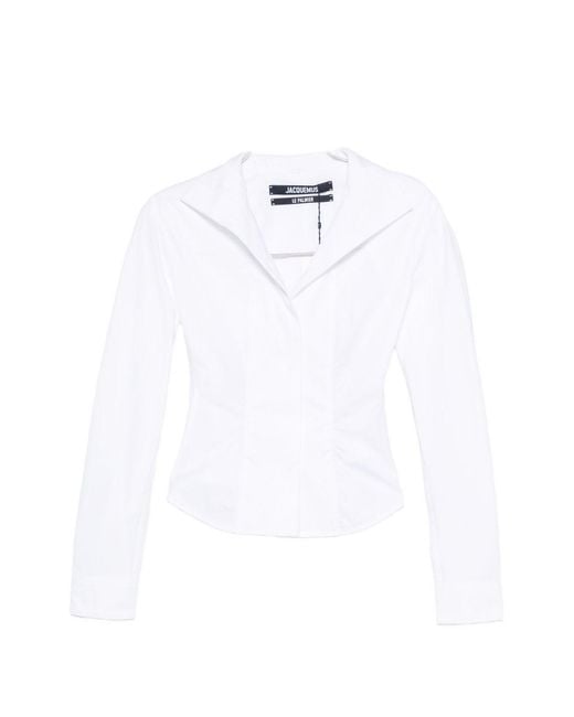 Jacquemus White Cotton Shirt