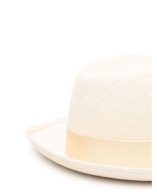 Borsalino Natural Side Bow-detail Sun Hat for men