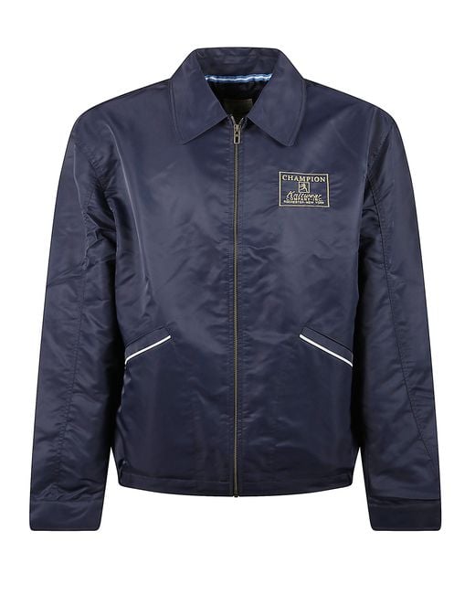 Champion Blue Logo Jacket for men