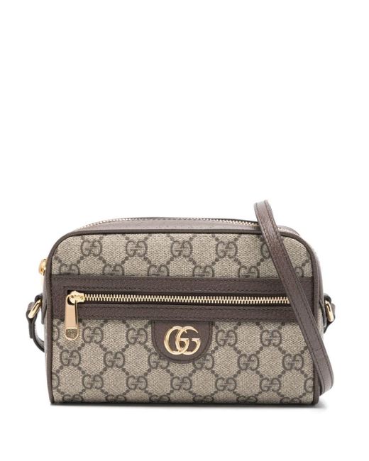Borsa A Spalla Ophidia Mini di Gucci in Gray