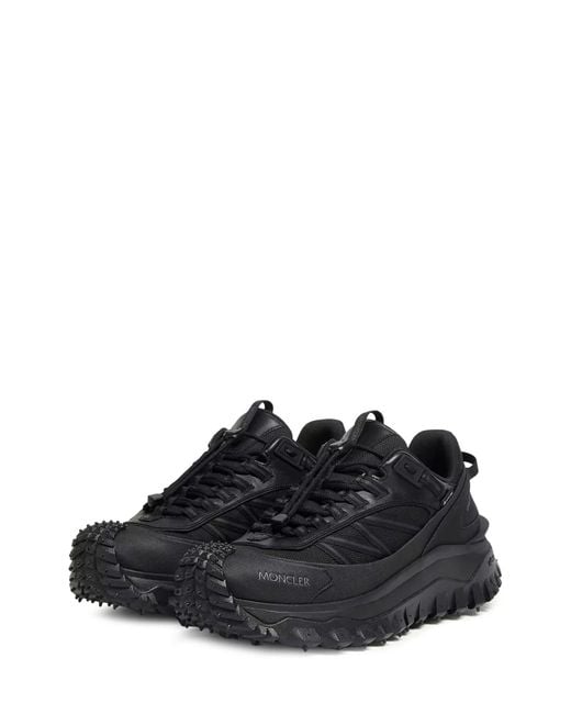 Moncler Black Trailgrip Gtx Low Sneakers for men