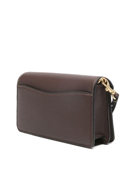 COACH Brown Tabby 19 Leather Crossbody Bag