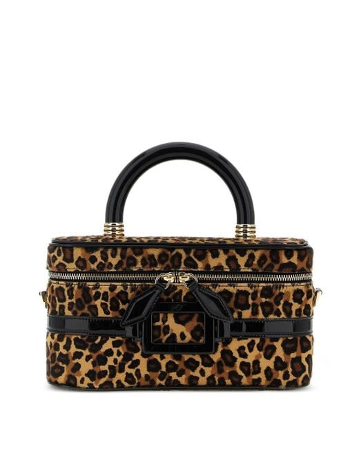 Roger Vivier Black Pony Mini Vanity Case