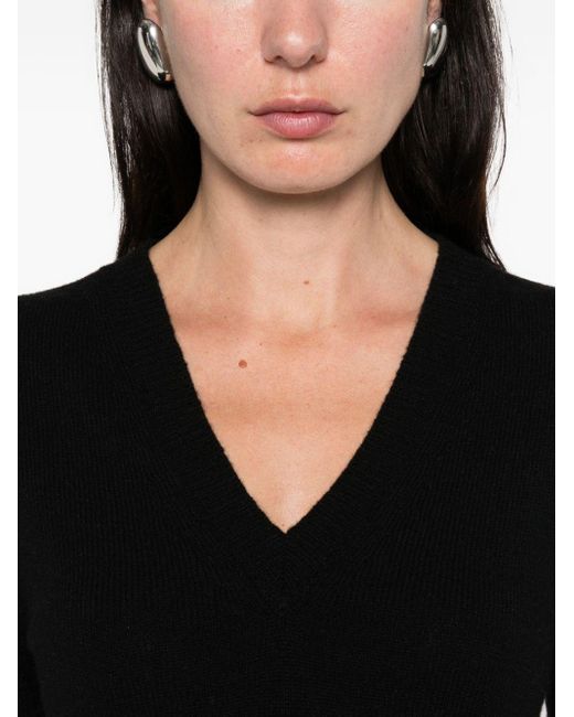 Jucca Black V-Neck Pullover