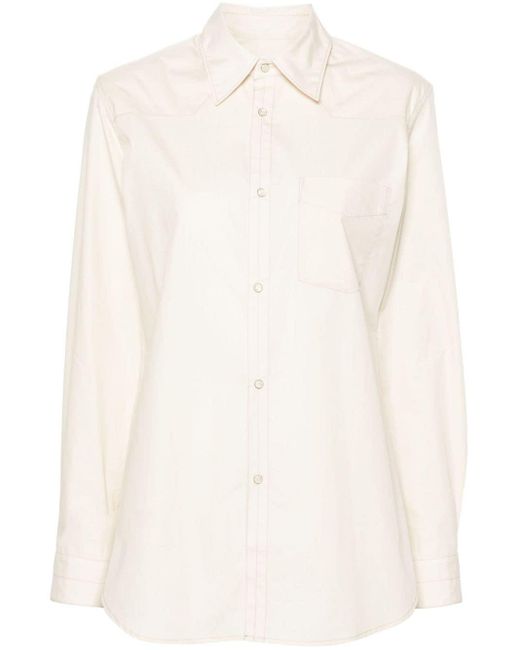 Lemaire Natural Cotton Shirt