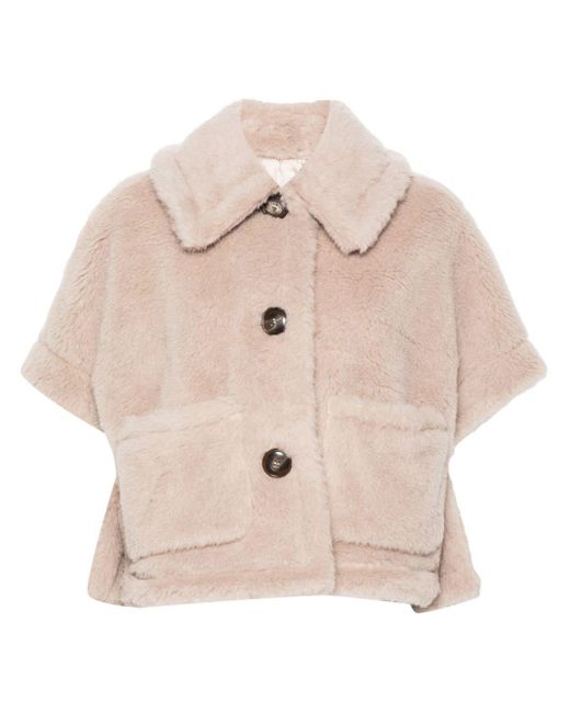 Mantella Newterzo di Max Mara in Pink