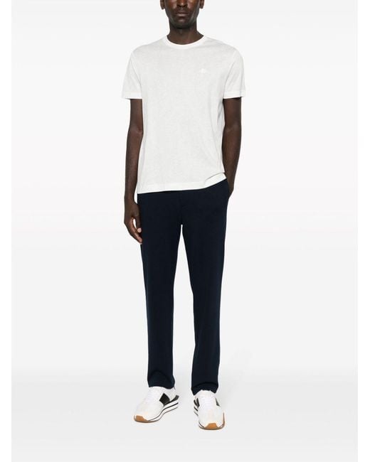 Brioni Blue Cotton Joggers for men