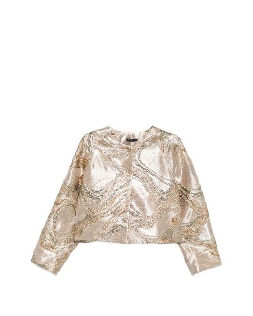 Susanne Bommer Natural Flower Crewneck Jacket