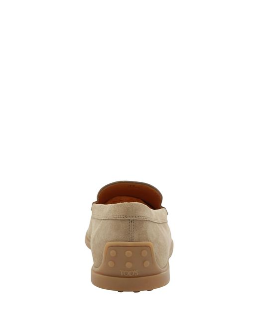 Tod's Natural Leather Moccasin for men