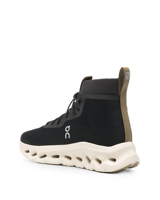 Loewe X On Black Cloudtilt Hi Sneakers for men