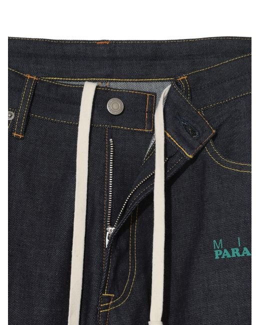 Undercover Blue Jeans With Embroidery for men