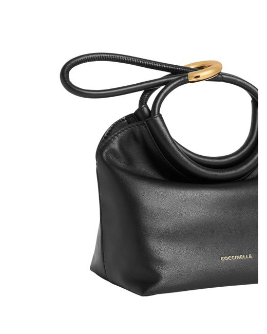 Coccinelle Black Finn Pouch Bag