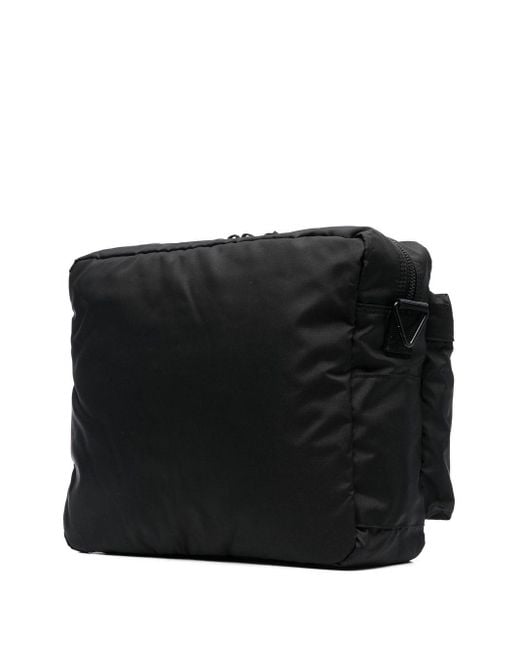 Porter-Yoshida and Co Black Force Shoulder Bag for men