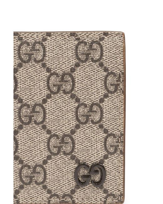 Gucci White Gg Bifold Wallet for men