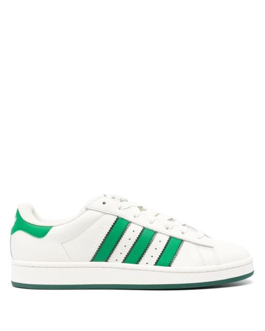 Adidas Green Campus 00s Leather Sneakers for men